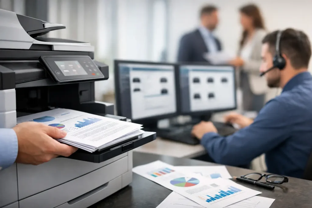 How Does Managed Print Services Work? | Elmdale Maintenance Ltd How Does Managed Print Services Work?